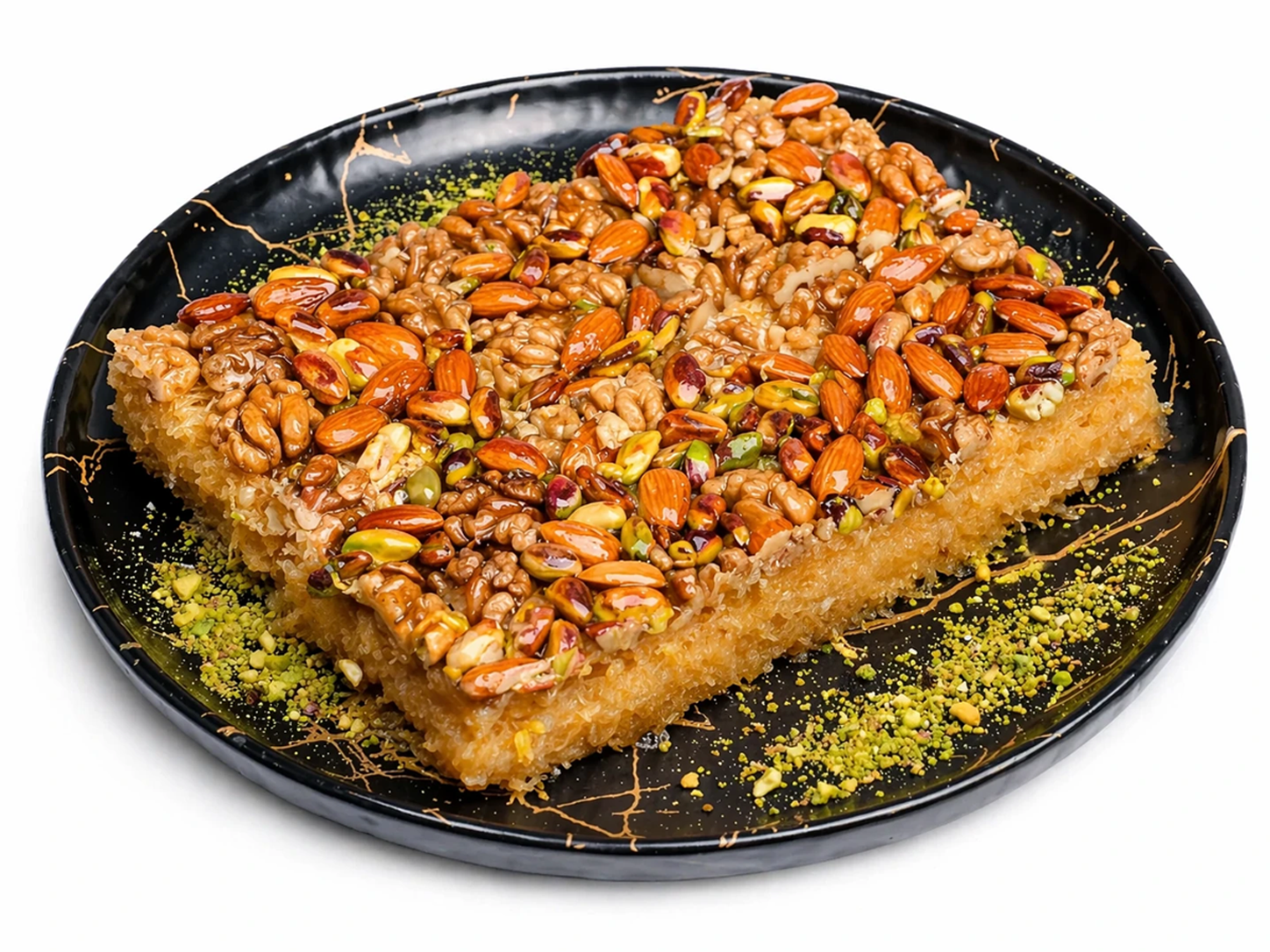 کنافه سرد آجیلی